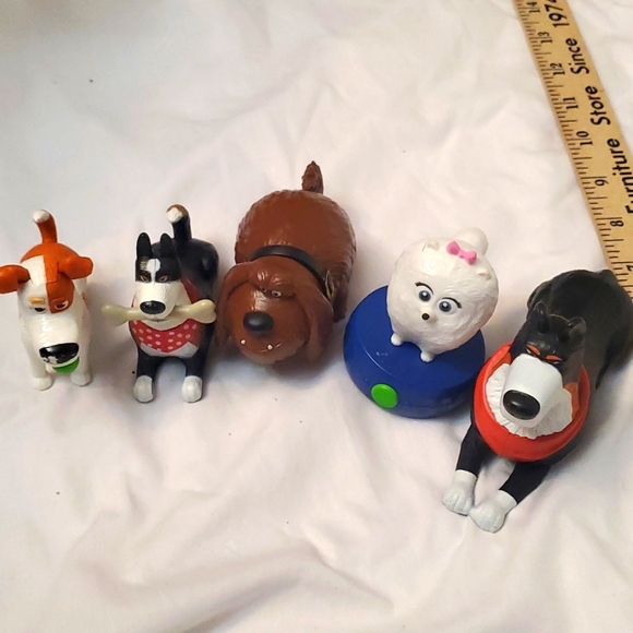 : 10 pc lot The Secret Life of Pets Burger King and McDonald’s toys - Picture 5 of 16